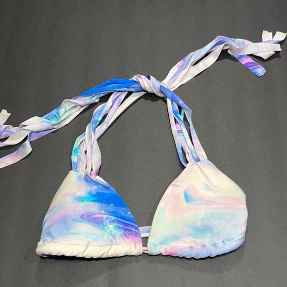 Tie Dye Padded Bikini Top - Picture 1 of 6